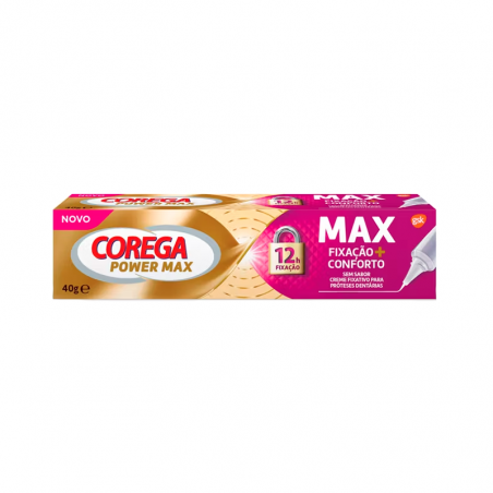 Corega Power Max Crema Fijación y Confort 40g