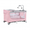Kinderkraft Leody Cuna de Viaje Rosa con Accesorios