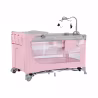 Kinderkraft Leody Travel Crib Pink with Accessories