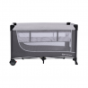 Kinderkraft Gray Leody Travel Crib with Accessories Kinderkraft Gray Leody Travel Crib with Accessories