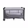 Kinderkraft Leody Lit de Voyage Gris avec Accessoires