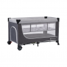 Kinderkraft Gray Leody Travel Crib with Accessories Kinderkraft Gray Leody Travel Crib with Accessories