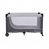 Kinderkraft Gray Leody Travel Crib with Accessories Kinderkraft Gray Leody Travel Crib with Accessories