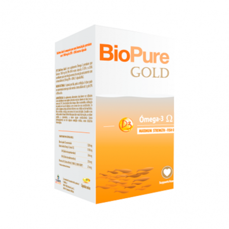 Biopure Gold Omega-3 D3 30 Cápsulas