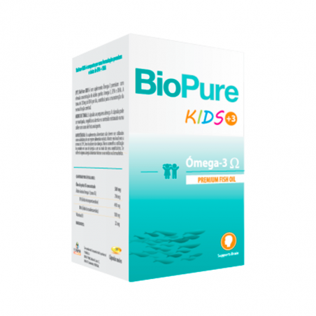 Biopure Niños Omega 3 60 Cápsulas