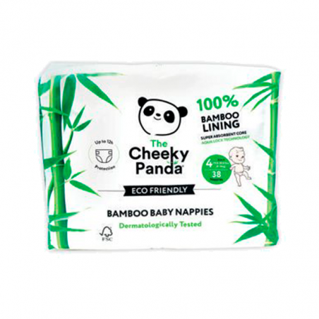The Cheeky Panda Diaper T4 9-14kg 38 pcs