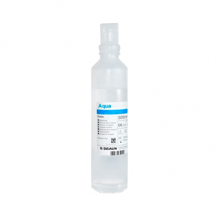 BBraun Aqua Bidistilled Water 500ml