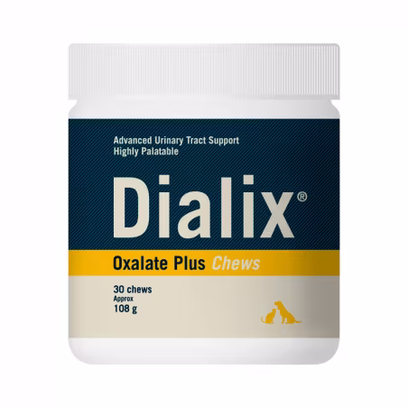 Dialix Oxalato Plus 30 comprimidos mastigáveis