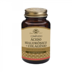 Solgar Acide Hyaluronique + Collagène 120mg 30 gélules