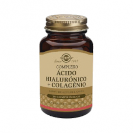Solgar Ácido Hialurónico + Colágeno 120mg 30 cápsulas