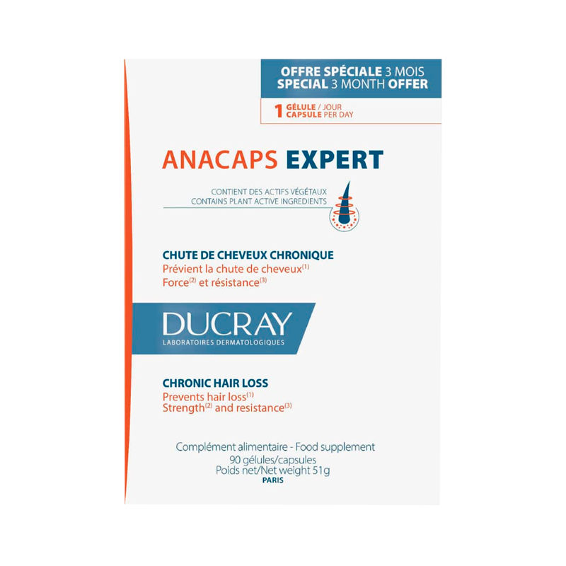Ducray Anacaps Expert 90 gélules
