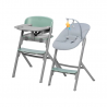 Kinderkraft Livy Wood Dining Chair + Calmee Green Lounger Kinderkraft Livy Wood Dining Chair + Calmee Green Lounger