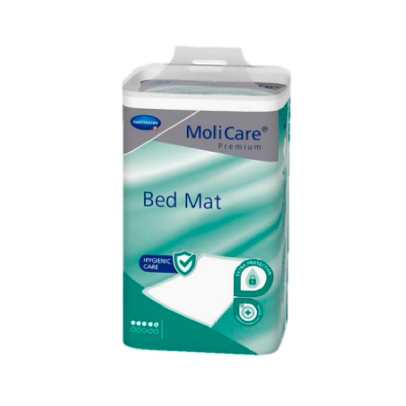 Tapis de lit MoliCare Premium 5 gouttes 60x60cm 30 unités
