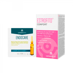 Set Estrofito Confort 30 capsulas + Endocare Ampollas Regeneradoras 7x1ml