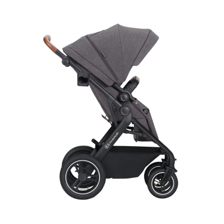 Kinderkraft B-Tour Stroller Trio gris oscuro