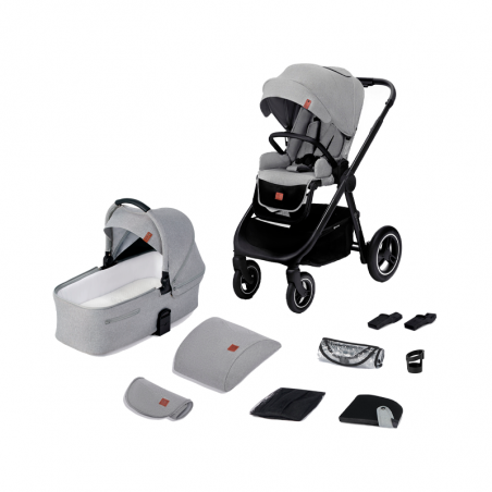 Kinderkraft Everyday Stroller 2 in 1 Gray Kinderkraft Everyday Stroller 2 in 1 Gray