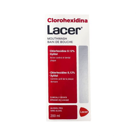 Lacer Chlorohexidine Mouthwash 200ml