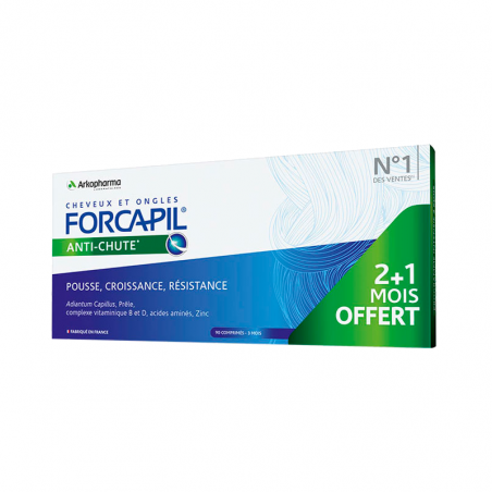 Forcapil Anti-Fall Hair and Nails 3x30 pills