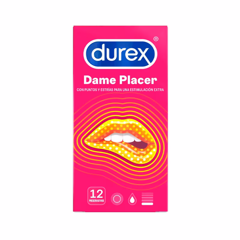 Durex Dame Placer Condom 12 pcs