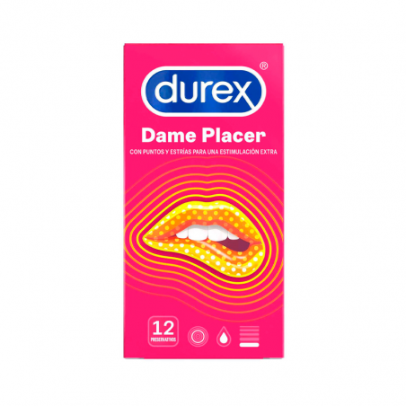 Durex Dame Placer Préservatif 12 pcs