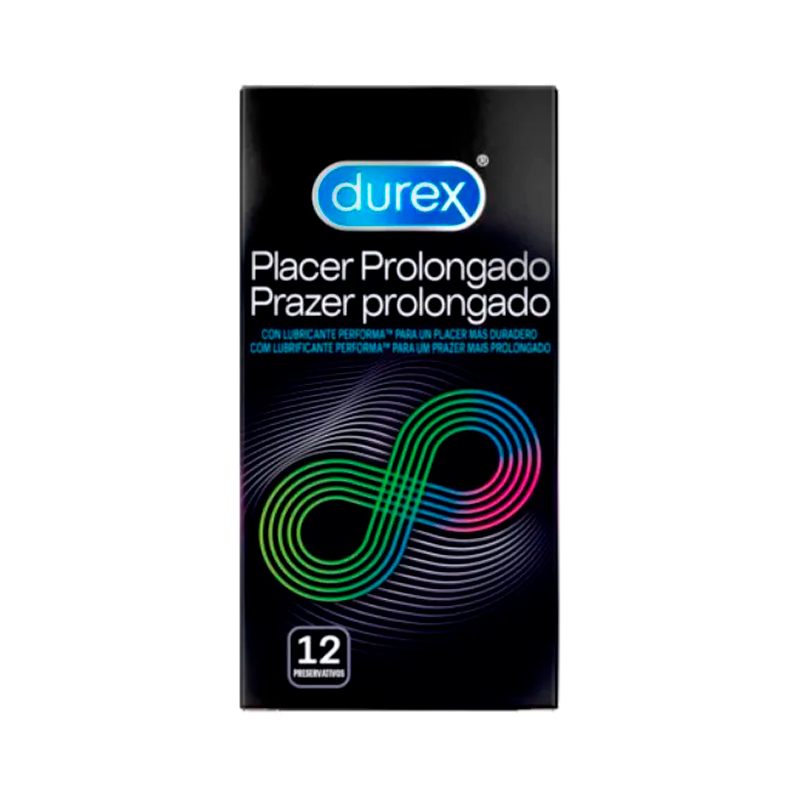 Durex Placer Prolongado Preservativos 12 unidades