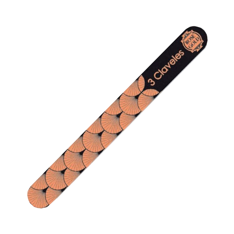 3 Claveles Rose Gold Lima Unhas 18cm