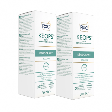 RoC Keops Desodorante Roll-On 2x30ml