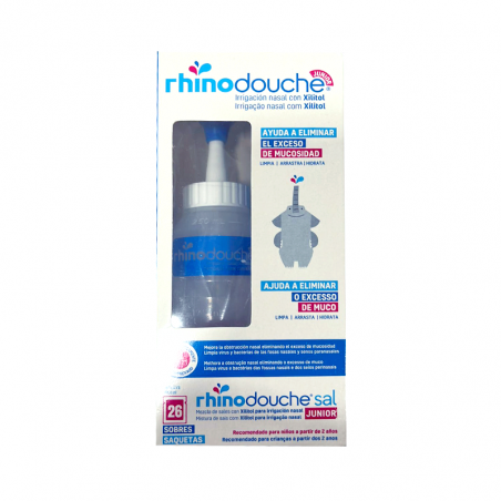 RhinoDouche Junior Nasal Wash System + 26 Sachets