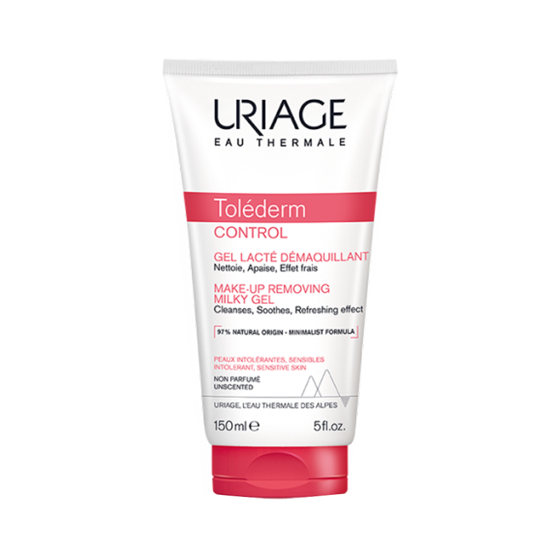 Uriage Toléderm Control Makeup Remover Milky Gel 150ml