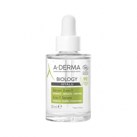 A-Derma Biology Hyalu Sérum 3 em 1 30ml A-Derma Biology Hyalu Sérum 3 em 1 30ml