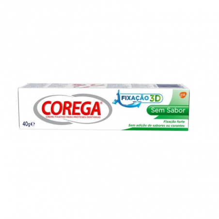Corega 3D Fixation Crème Sans Saveur 40g