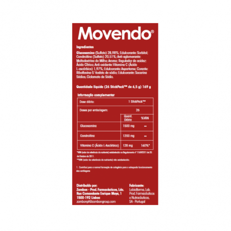 Movendo Granules to Solution 26 sachets