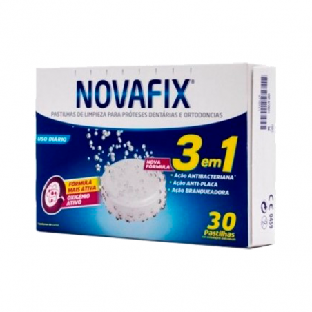 Novafix Pastilhas Limpeza 30 unidades