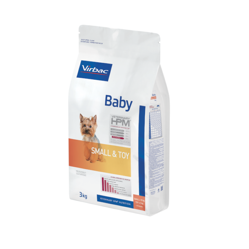 Virbac Veterinary HPM Bébé Chien Petit & Jouet 1,5kg
