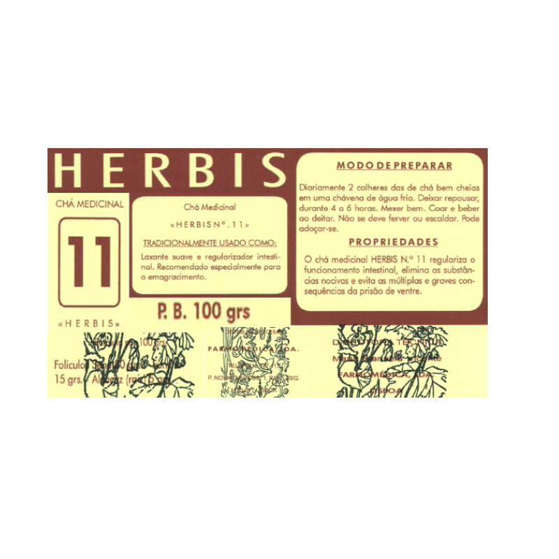 Herbis Thé Médicinal n°11 100g