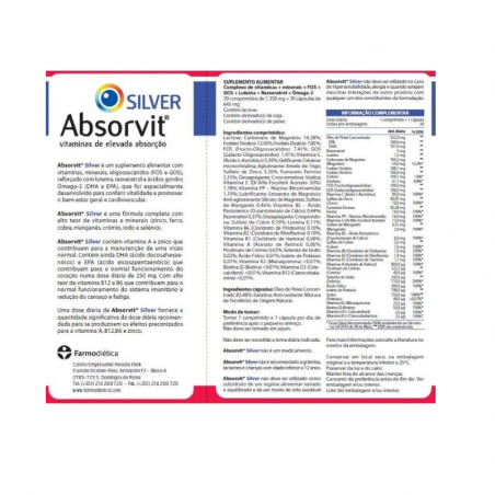 Absorvit Silver 30 tablets + 30 capsules