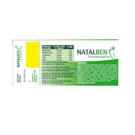 Natalben Preceptive 30 capsules