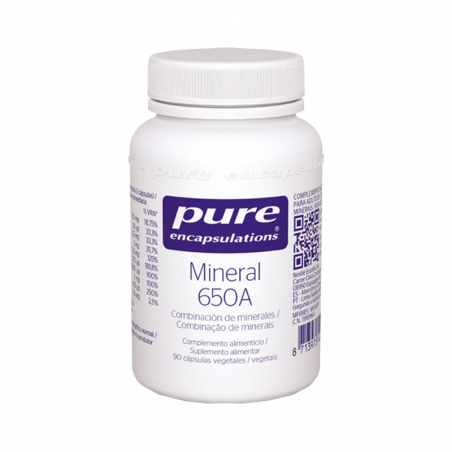 Pure Encapsulations Minérale 650A 90 gélules