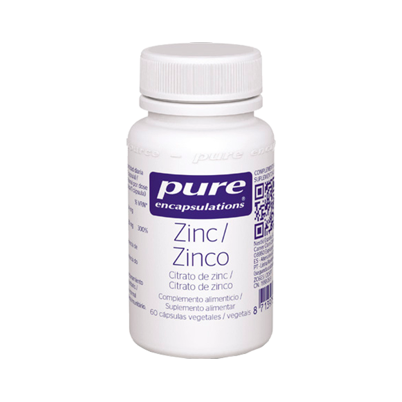 Encapsulaciones Puras Zinc 60 cápsulas