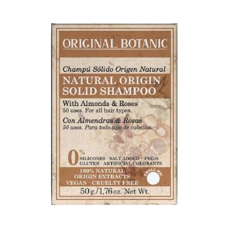 Original Botanic Champô Sólido 50g