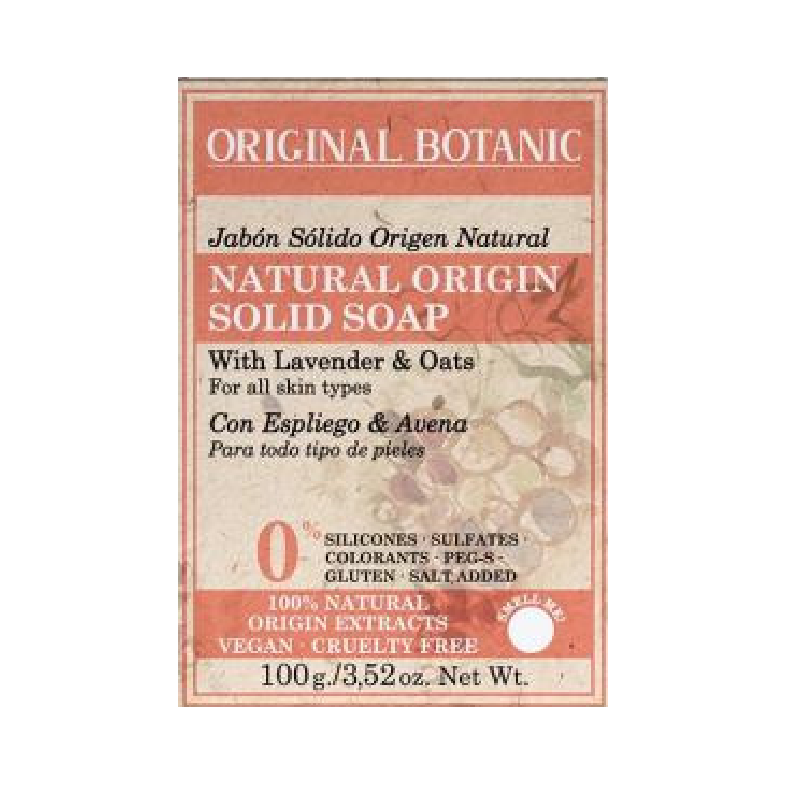 Jabón Sólido Botánico Original 100g