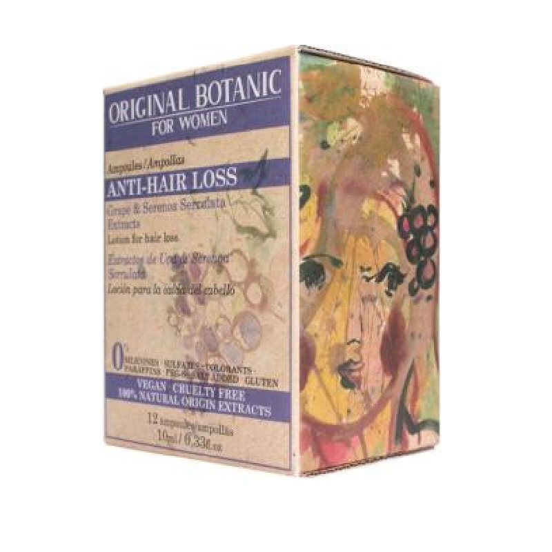 Original Botanic Ampollas Anticaída Mujer 10mlx12