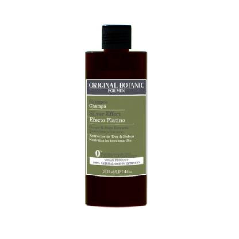 Original Botanic Champô Cabelos Grisalhos Homem 300ml