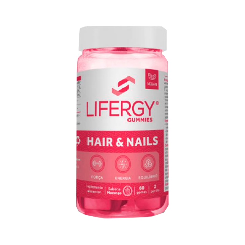Lifergy Hair and Nails 60 gomas