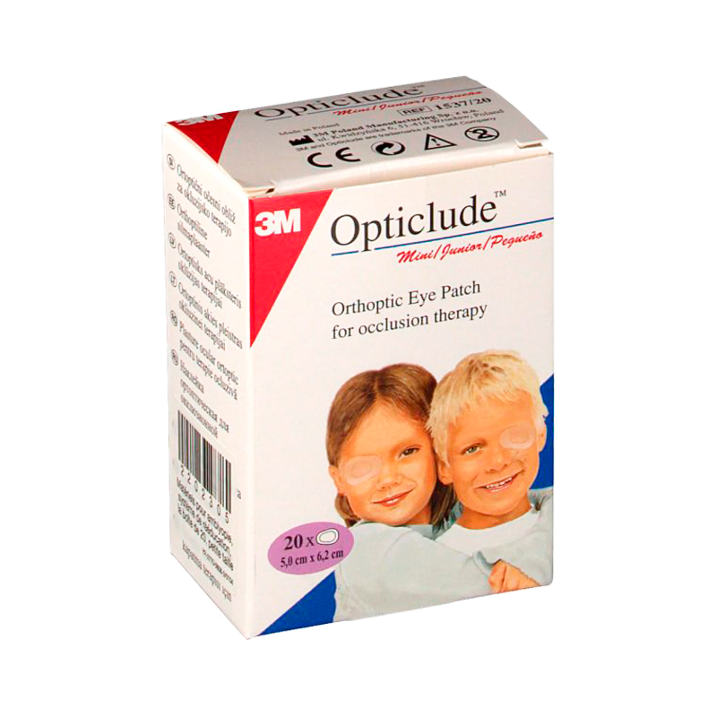 Opticlude Parche Oftálmico 20uds