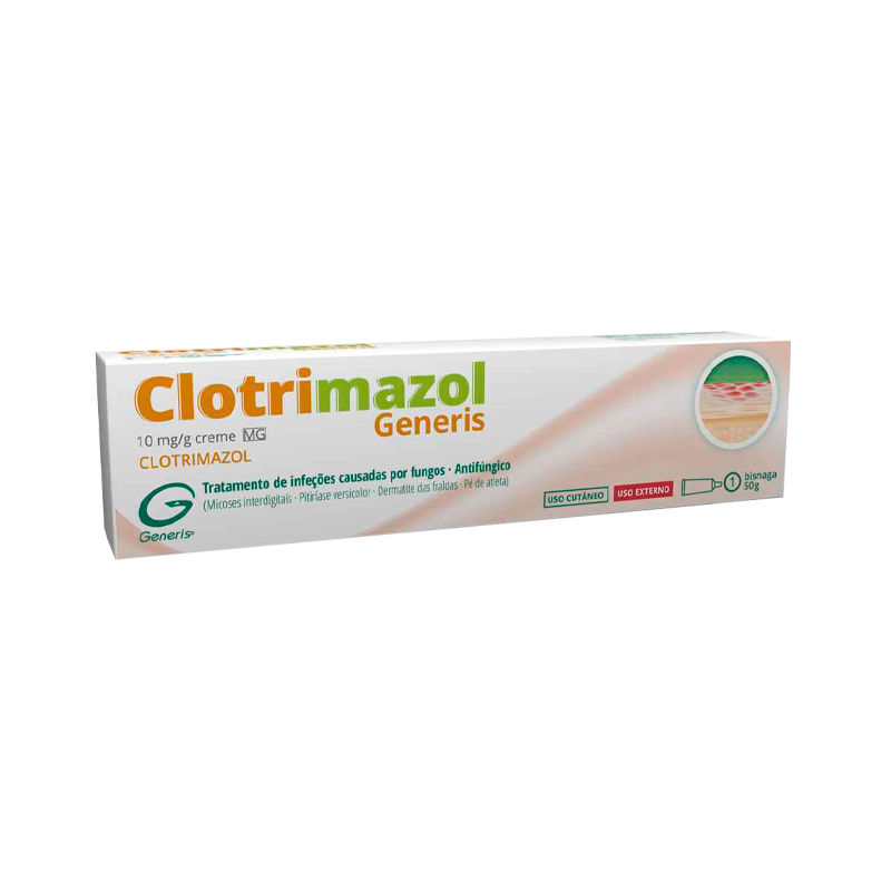 Clotrimazol Generis 10mg/g Creme 50g