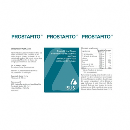 Prostafito 40 gélules