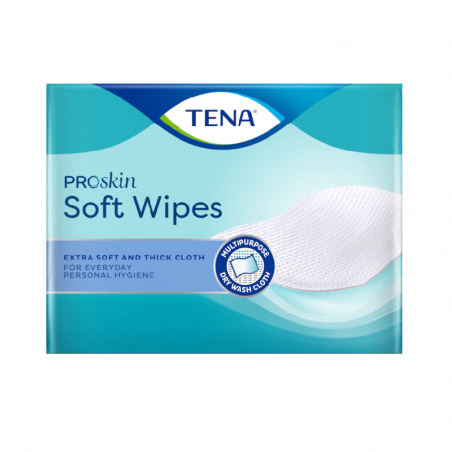 Lingettes Tena Soft Wipe 30x19cm 135 unités Lingettes Tena Soft Wipe 30x19cm 135 unités