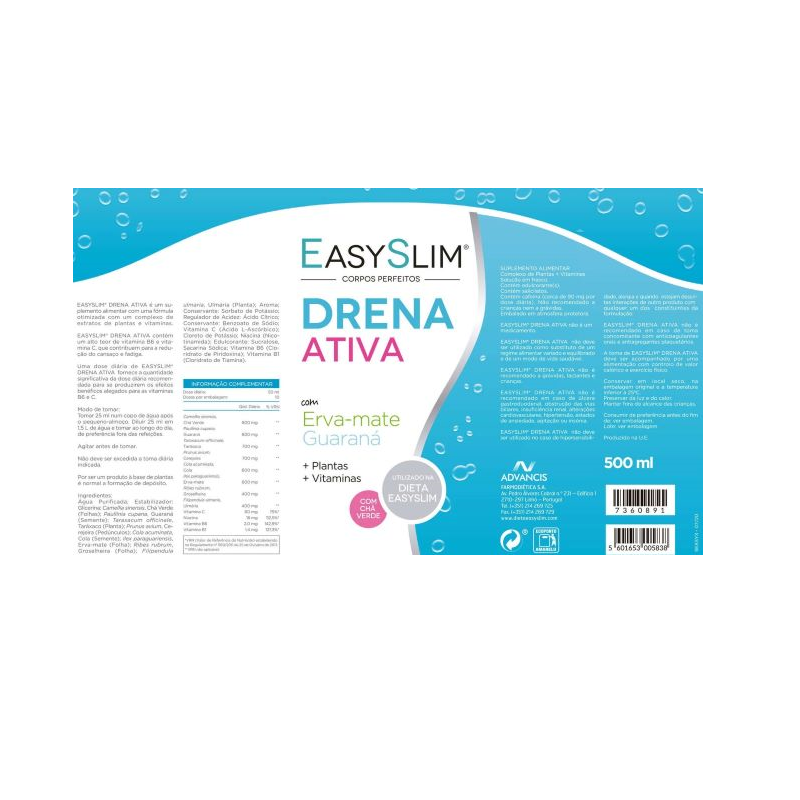 Easyslim Drain Actif 500ml