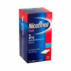 Nicotinell Fruit 2 mg 96 Gomitas de mascar medicadas